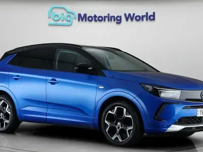 Used Vauxhall Grandland X Ultimate 131 HP (96 kW) 2023 Blue SUV