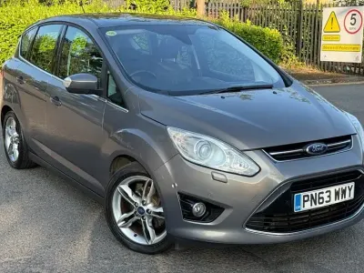 Used Ford C-MAX Titanium X 125 HP (91 kW) 2013 Brown MPV