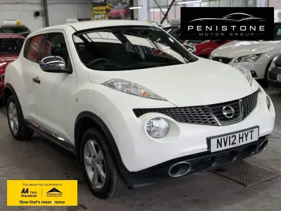 Used Nissan Juke Visia 115 HP (84 kW) 2012 White SUV