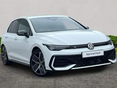 Used VW Golf VIII Black Edition 150 HP (110 kW) 2025 White Hatchback