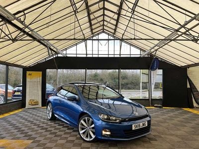 Used VW Scirocco R-line 2016 Blue Coupe