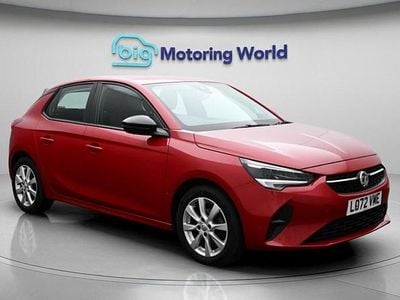 Used Vauxhall Corsa Design Edition 75 HP (55 kW) 2022 Red Hatchback