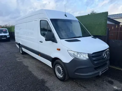 Used Mercedes Sprinter 114 HP (83 kW) 2020 White Van
