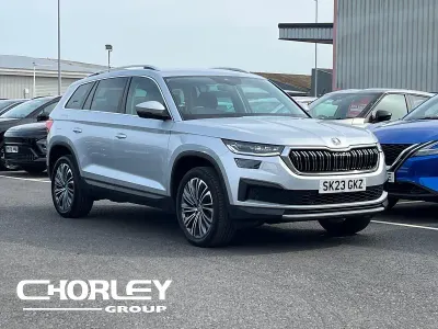 Used Skoda Kodiaq SE L Executive 150 HP (110 kW) 2023 Silver SUV