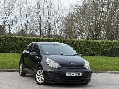 Used Kia Rio Air 2014 Black Hatchback