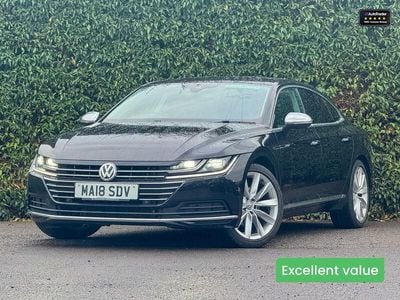 Black Used 2018 VW Arteon Elegance Hatchback | £14,995 (Fair price)