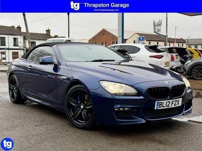 Blue Used 2012 BMW 640 Cabriolet M Sport Cabriolet | £8,995 (Fair price)