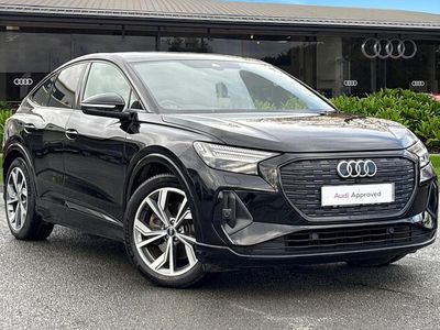 Used Audi Q4 Sportback e-tron Comfort 219 kW (299 HP) 2022 Black SUV