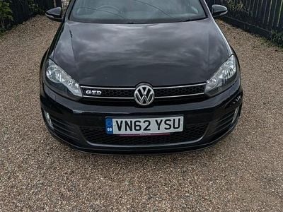 Used VW Golf VII GTD 170 HP (125 kW) 2012 Black Hatchback