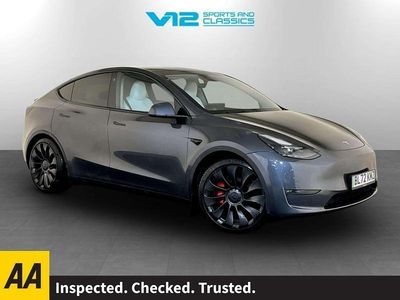 Grey Used 2022 Tesla Model Y Performance SUV | £20,995 (Fair price)