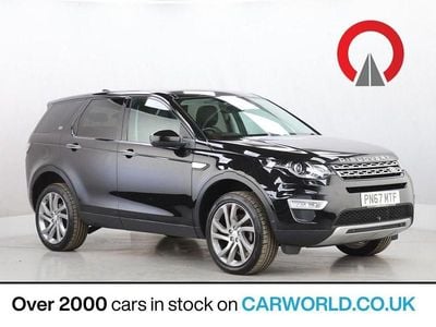 Black Used 2017 Land Rover Discovery Sport HSE Luxury SUV | £9,990 (Fair price)