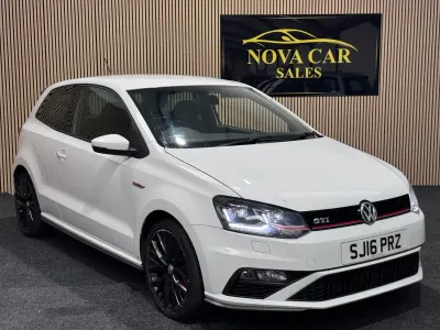 Used VW Polo GTI 192 HP (141 kW) 2016 White Hatchback
