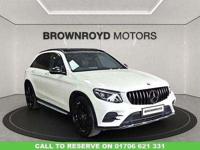 Used Mercedes GLC350 AMG line 2017 White Estate