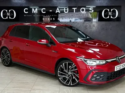Used VW Golf VIII GTD 200 HP (147 kW) 2022 Red Hatchback