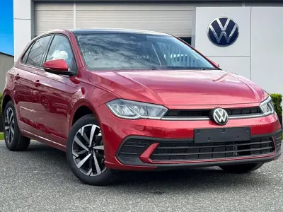 New VW Polo Match 95 HP (69 kW) 2026 Red Hatchback