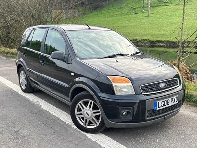 Used Ford Fusion Zetec 2008 Black Hatchback