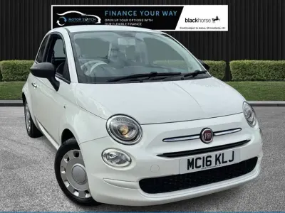 Gebraucht Fiat 500 Pop 69 PS (50 kW) 2016 Weiß Kleinwagen