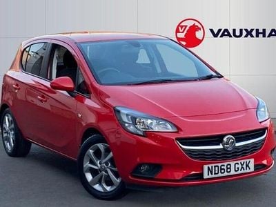 Used Vauxhall Corsa 75 HP (55 kW) 2019 Red Hatchback