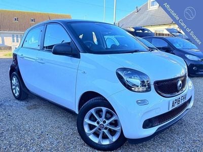Used Smart ForFour Passion 90 HP (66 kW) 2018 Black Hatchback