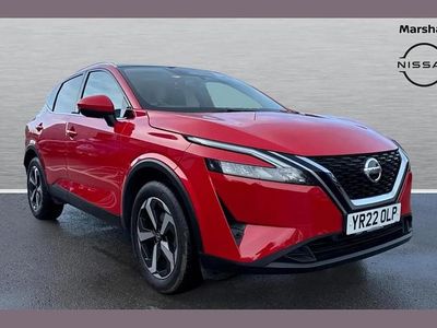 Red Used 2022 Nissan Qashqai N-Connecta SUV | £18,476 (Fair price)