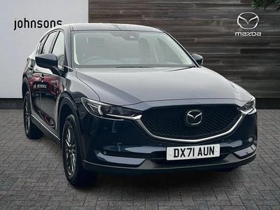 Blue Used 2021 Mazda CX-5 SUV | £14,845 (Fair price)