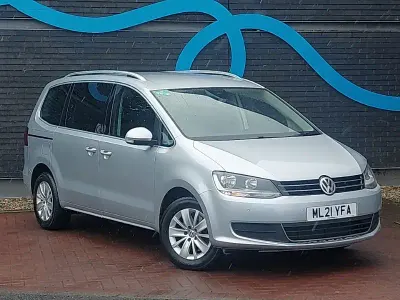Used VW Sharan SE 150 HP (110 kW) 2021 Silver MPV