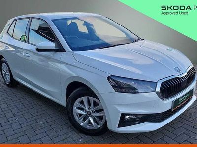 Used Skoda Fabia SE 85 HP (62 kW) 2025 Moon white metallic Hatchback