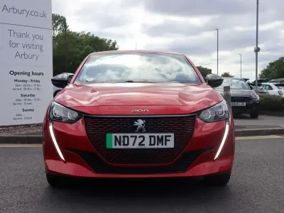 Used Peugeot e-208 Allure+ 100 kW (136 HP) 2022 Red Hatchback