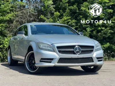Used Mercedes CLS350 Shooting Brake AMG 2013 Silver Estate