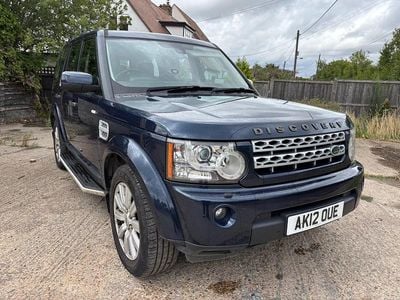 Blue Used 2012 Land Rover Discovery 4 HSE SUV | £4,250