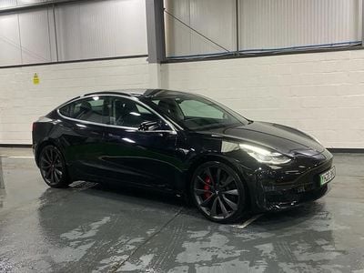 Black Used 2020 Tesla Model 3 Performance Sedan | £18,198 (Good price)