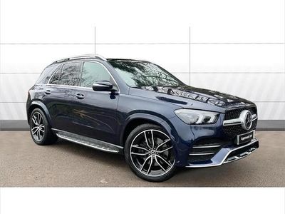 Blue Used 2022 Mercedes GLE400 AMG line SUV | £47,216 (Fair price)