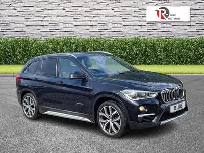 Black Used 2015 BMW X1 xLine SUV | £9,595 (Fair price)