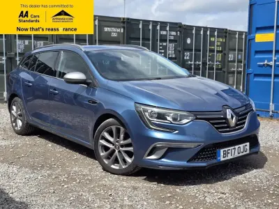 Used Renault Mégane GT Line GT-Line 110 HP (80 kW) 2017 Blue Estate