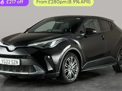 Używany Toyota C-HR 184 KM (135 kW) 2022 Czarny SUV