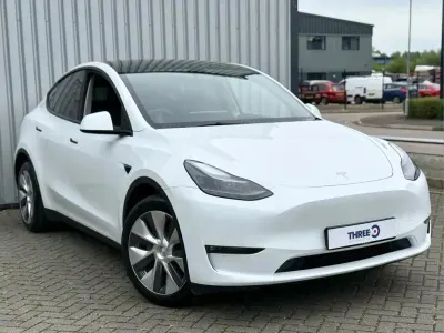Used Tesla Model Y Long Range AWD 378 kW (514 HP) 2022 White SUV