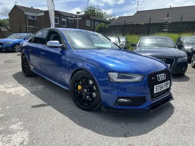 Used Audi S4 Comfort 333 HP (244 kW) 2015 Blue Sedan