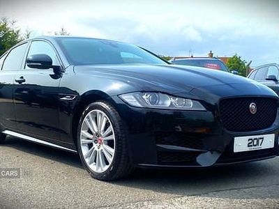 Black Used 2017 Jaguar XF R-Sport Sedan | £12,990 (Expensive)