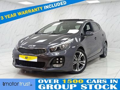 Used Kia Ceed GT-Line S 118 HP (86 kW) 2017 Silver Hatchback