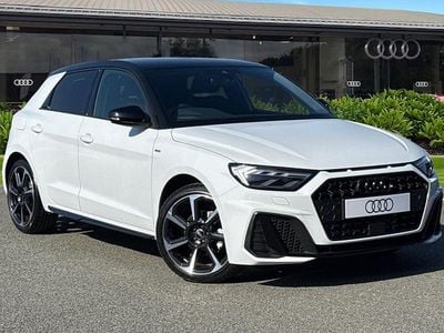 New Audi A1 Sportback Black Edition 150 HP (110 kW) 2026 White Hatchback
