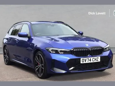 Used BMW 320 M Sport 181 HP (133 kW) 2024 Blue Estate