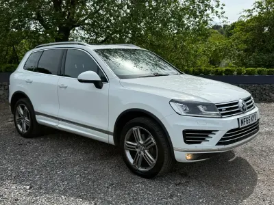 Used VW Touareg R-line 262 HP (192 kW) 2015 White SUV