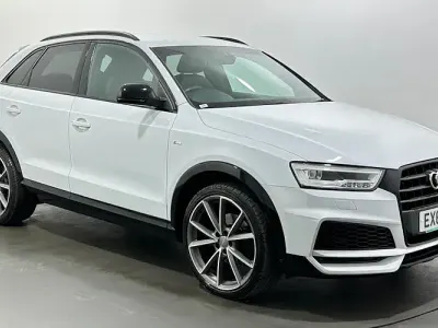 Used Audi Q3 Black Edition 150 HP (110 kW) 2018 White SUV