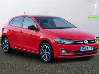 Używany VW Polo Beats 2019 Czerwony Hatchback