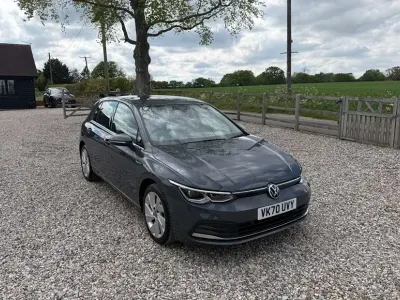 Second-hand VW Golf VII Style 130 CP (95 kW) 2020 Gri Hatchback