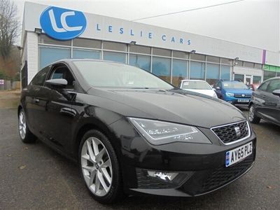 used Seat Leon 2.0 TDI FR TECHNOLOGY NAV 150 BHP SIX SPEED MANUAL 3 DOOR COUPE