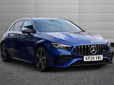 Used Mercedes A35 AMG Premium 306 HP (225 kW) 2024 Spectral blue Hatchback