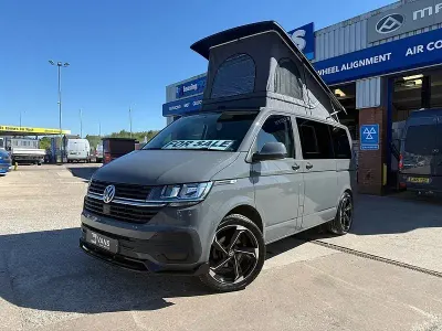 Begagnad VW Transporter 2021 Grå Van