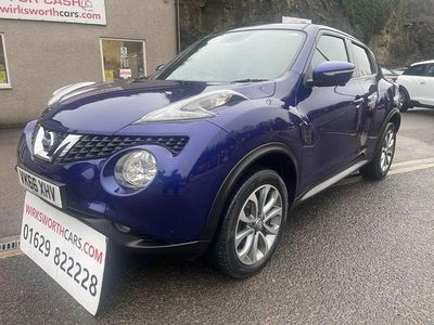Used Nissan Juke Tekna 2016 Blue SUV