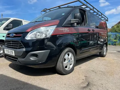 Usado Ford Transit Custom Limited 125 HP (91 kW) 2016 Preto Van